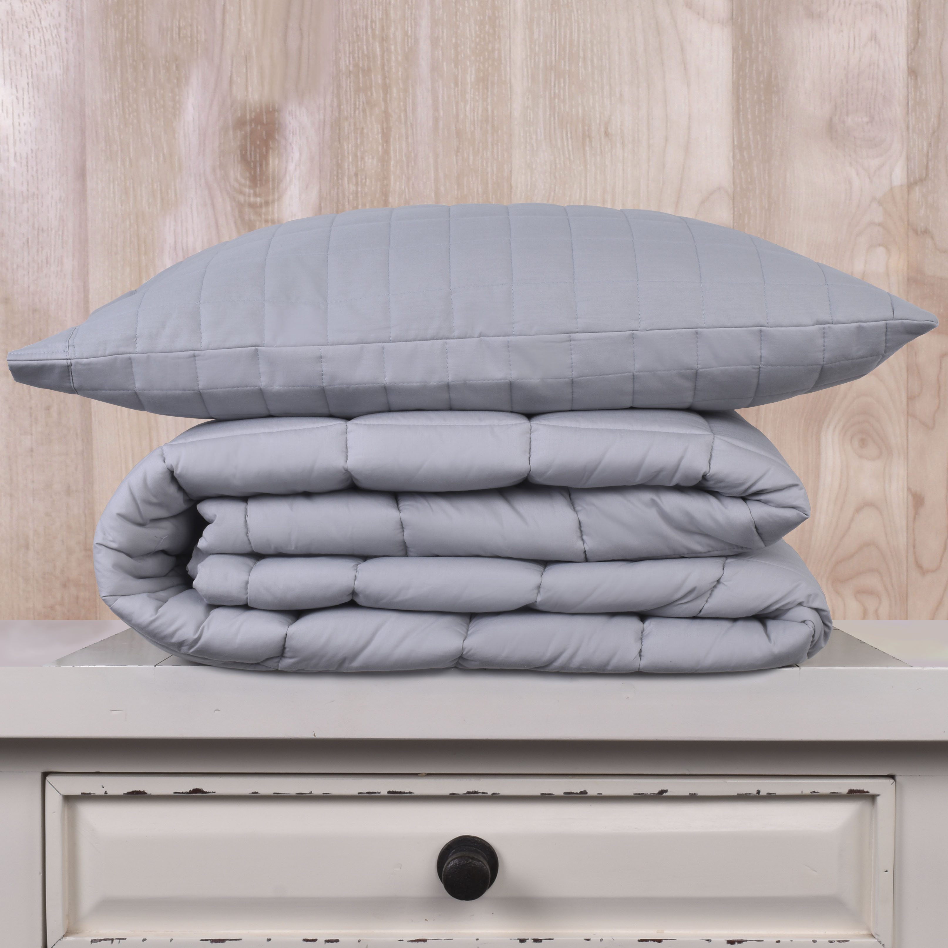 Edredones 200 hilos Basic Colores / Gris