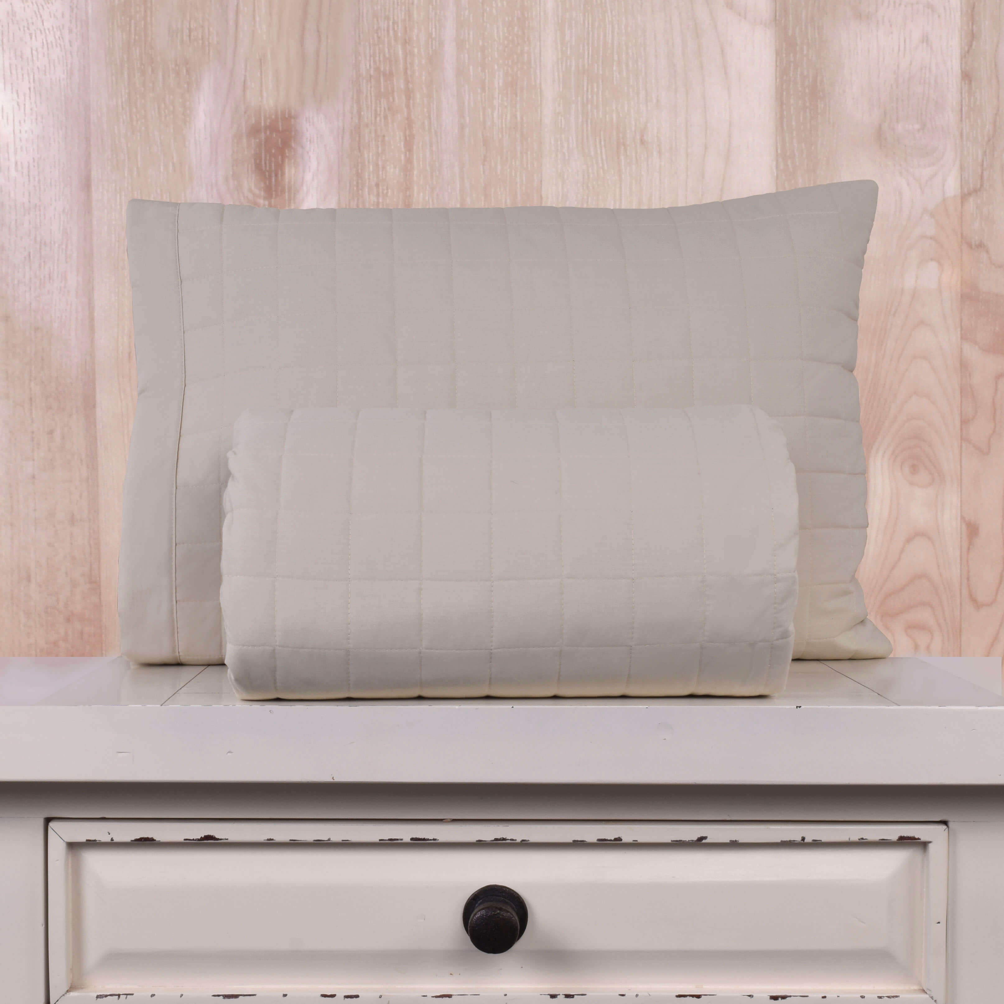 Cubrecama Matelaseado 200 Hilos Basic Color Beige
