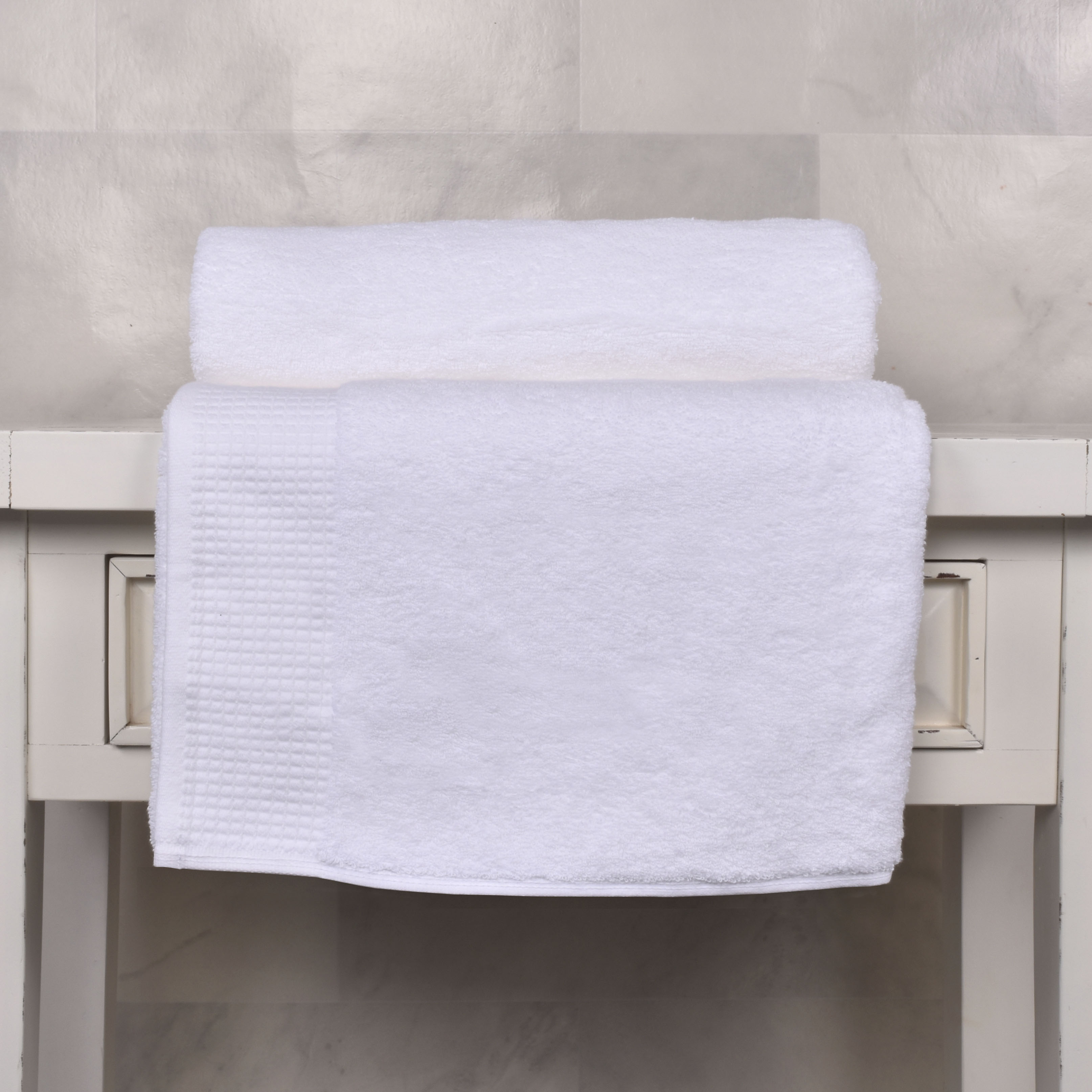 Toalla Prestige Con Guarda Blanco