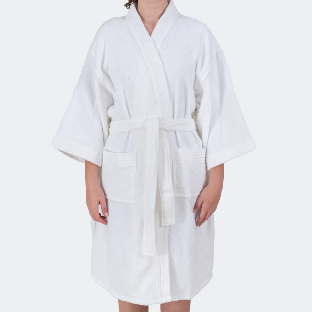 Bata de Toalla Blanco
