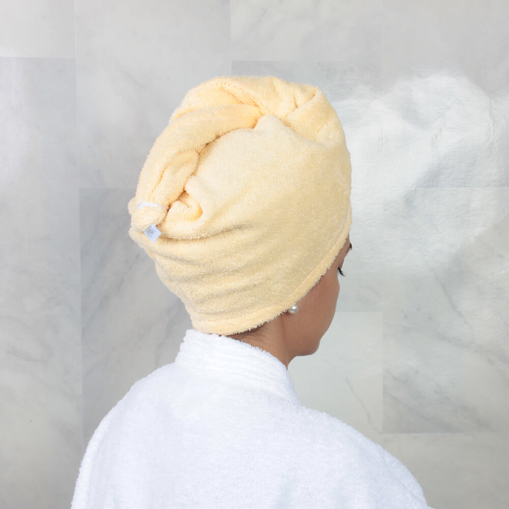 Toalla de Cabello Amarillo