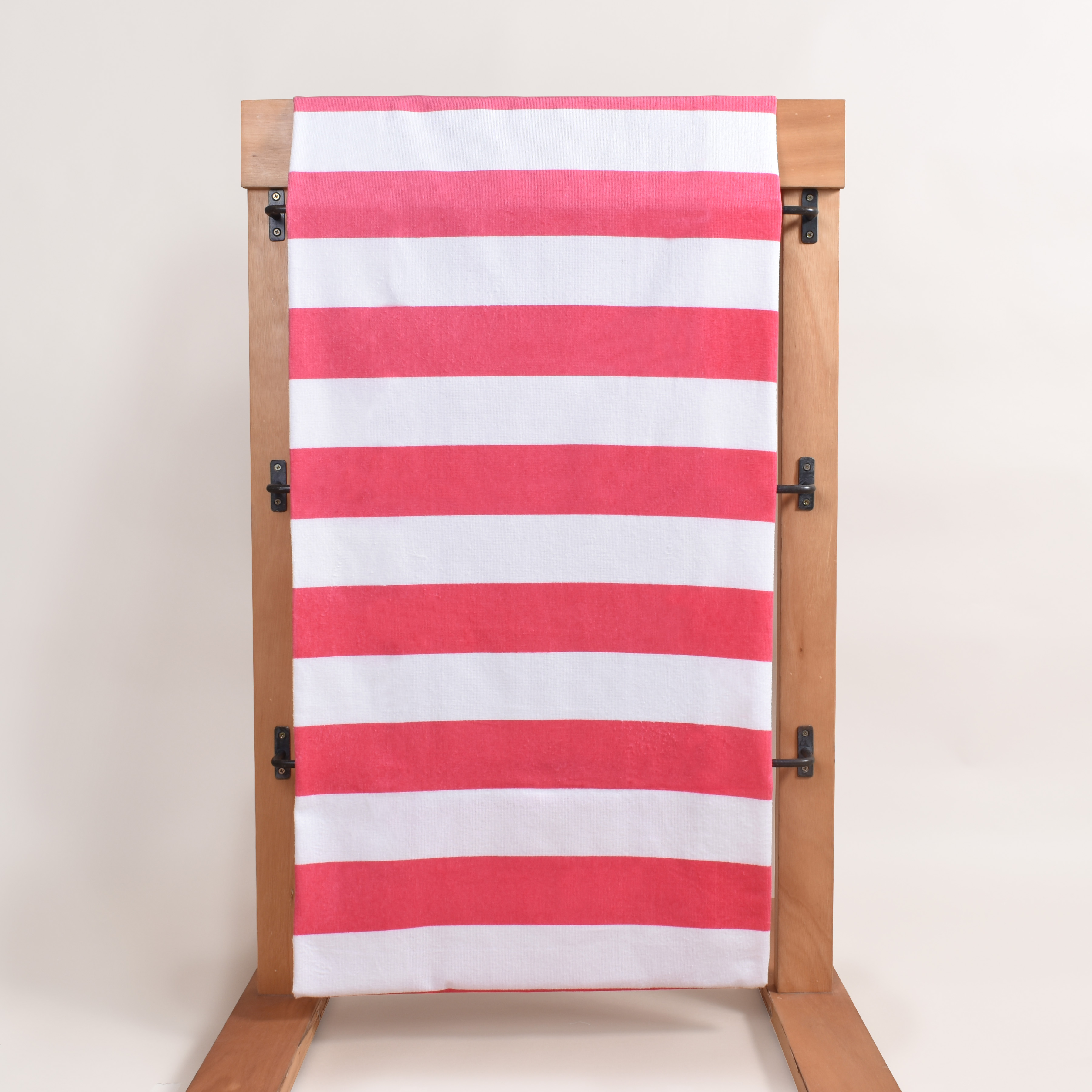 Toalla Playera Cabana Stripes Pink