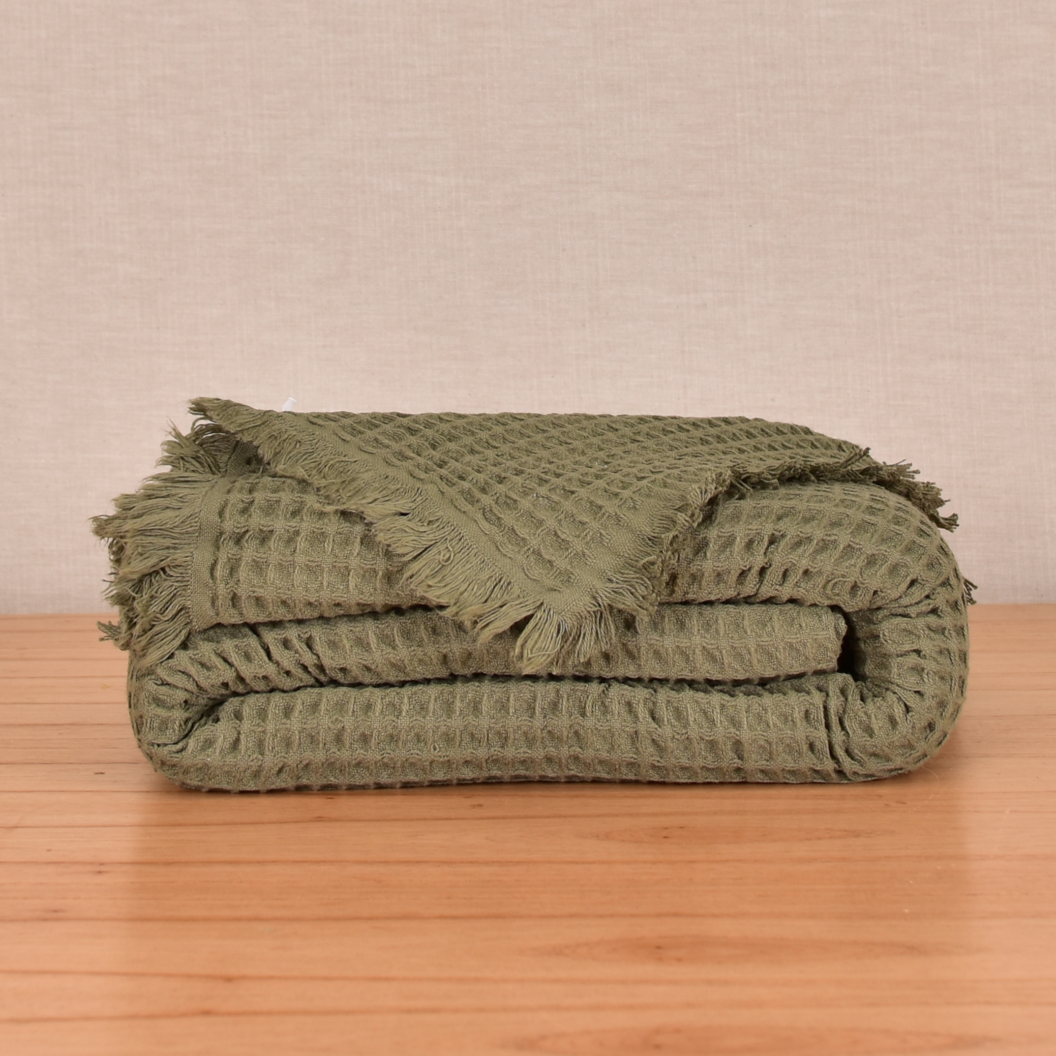Manta Cloque Verde