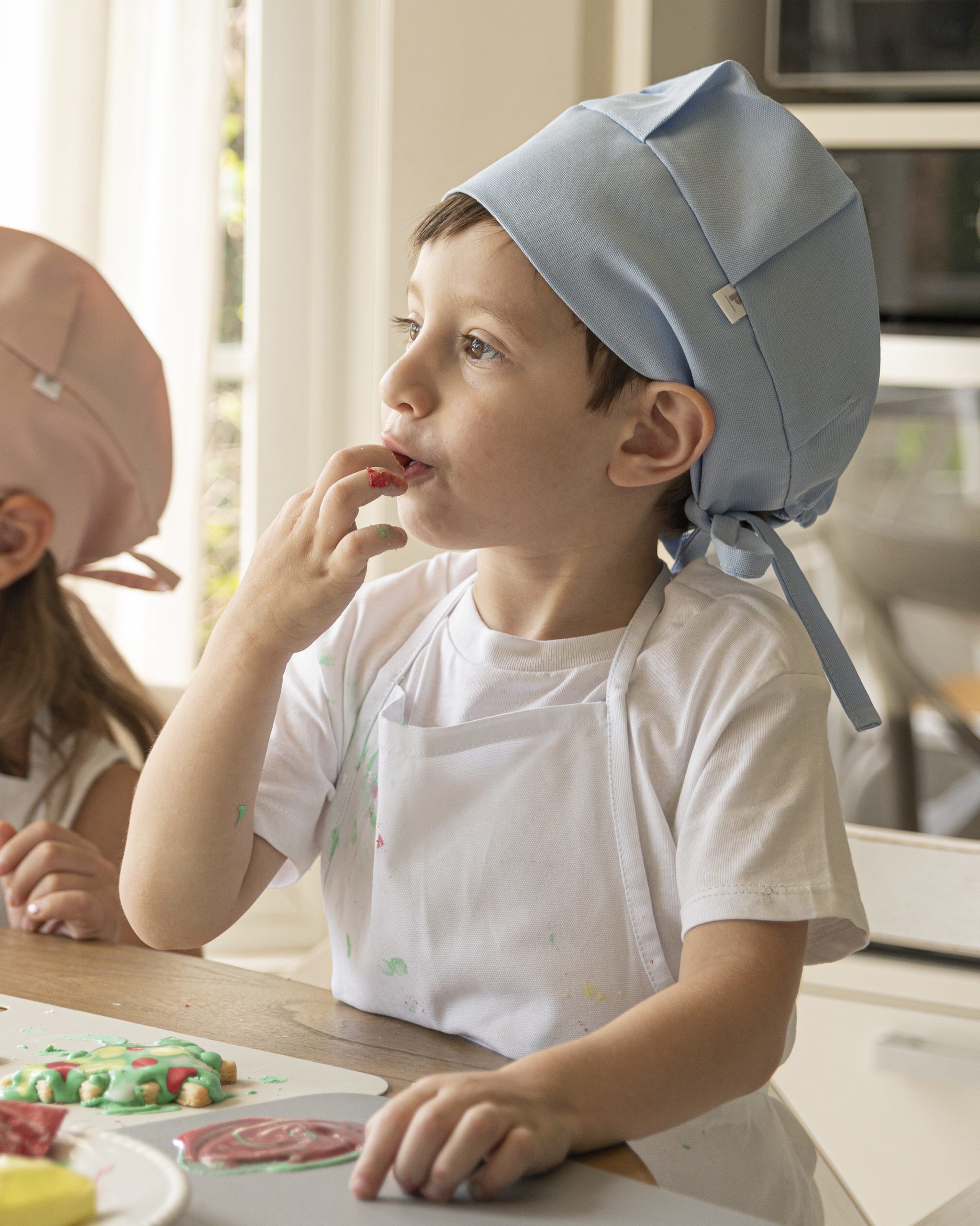 Gorro de Cocina Infantil Celeste - PILAR